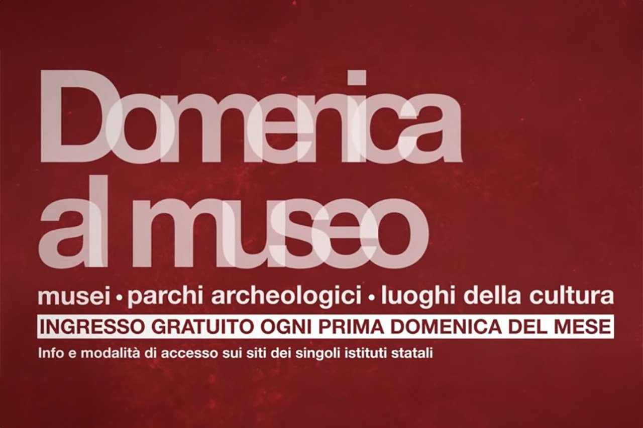 Locandina Domenica al Museo